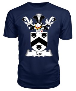 ScotsTee Shop Scottish Lee Coat Of Arms Family Crest Scottish Gentry T Shirt