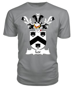 ScotsTee Shop Scottish Lee Coat Of Arms Family Crest Scottish Gentry T Shirt