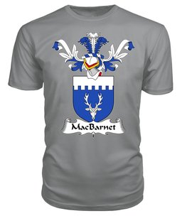 ScotsTee Shop Scottish MacBarnet Coat Of Arms Family Crest Scottish Gentry T Shirt
