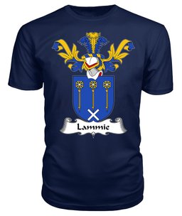 ScotsTee Shop Scottish Lammie Coat Of Arms Family Crest Scottish Gentry T Shirt