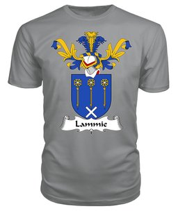 ScotsTee Shop Scottish Lammie Coat Of Arms Family Crest Scottish Gentry T Shirt