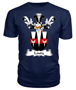 ScotsTee Shop Scottish Lauty Coat Of Arms Family Crest Scottish Gentry T Shirt