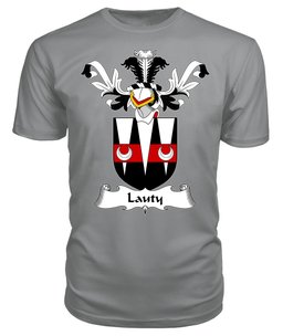 ScotsTee Shop Scottish Lauty Coat Of Arms Family Crest Scottish Gentry T Shirt