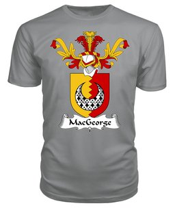 ScotsTee Shop Scottish MacGeorge Coat Of Arms Family Crest Scottish Gentry T Shirt