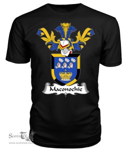 ScotsTee Shop Scottish Maconochie Coat Of Arms Family Crest Scottish Gentry T Shirt