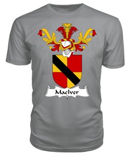 ScotsTee Shop Scottish MacIver or MacIvor Coat Of Arms Family Crest Scottish Gentry T Shirt