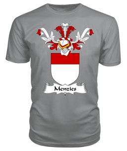 ScotsTee Shop Scottish Menzies Coat Of Arms Family Crest Scottish Gentry T Shirt