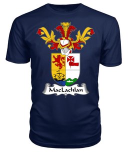 ScotsTee Shop Scottish MacLachlan Coat Of Arms Family Crest Scottish Gentry T Shirt
