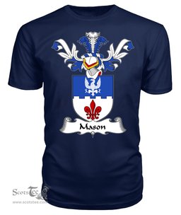 ScotsTee Shop Scottish Mason Coat Of Arms Family Crest Scottish Gentry T Shirt