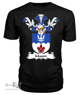 ScotsTee Shop Scottish Mason Coat Of Arms Family Crest Scottish Gentry T Shirt