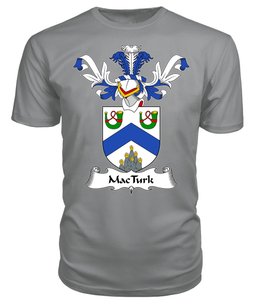 ScotsTee Shop Scottish MacTurk Coat Of Arms Family Crest Scottish Gentry T Shirt