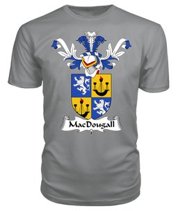 ScotsTee Shop Scottish MacDougall Coat Of Arms Family Crest Scottish Gentry T Shirt