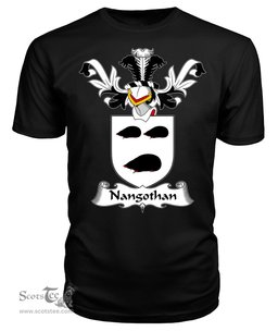 ScotsTee Shop Scottish Nangothan Coat Of Arms Family Crest Scottish Gentry T Shirt