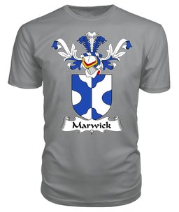 ScotsTee Shop Scottish Marwick Coat Of Arms Family Crest Scottish Gentry T Shirt