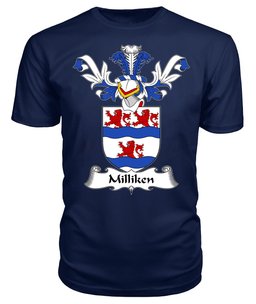 ScotsTee Shop Scottish Milliken Coat Of Arms Family Crest Scottish Gentry T Shirt