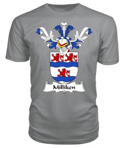 ScotsTee Shop Scottish Milliken Coat Of Arms Family Crest Scottish Gentry T Shirt