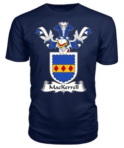 ScotsTee Shop Scottish MacKerrell Coat Of Arms Family Crest Scottish Gentry T Shirt