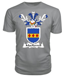 ScotsTee Shop Scottish MacKerrell Coat Of Arms Family Crest Scottish Gentry T Shirt