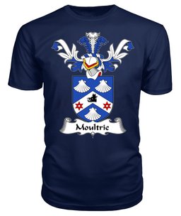 ScotsTee Shop Scottish Moultrie Coat Of Arms Family Crest Scottish Gentry T Shirt