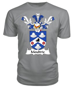 ScotsTee Shop Scottish Moultrie Coat Of Arms Family Crest Scottish Gentry T Shirt