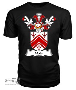 ScotsTee Shop Scottish Main Coat Of Arms Family Crest Scottish Gentry T Shirt
