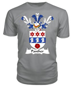 ScotsTee Shop Scottish Panther Coat Of Arms Family Crest Scottish Gentry T Shirt