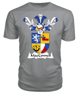 ScotsTee Shop Scottish MacConnell Coat Of Arms Family Crest Scottish Gentry T Shirt