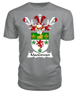 ScotsTee Shop Scottish MacGowan Coat Of Arms Family Crest Scottish Gentry T Shirt
