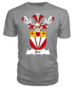 ScotsTee Shop Scottish Orr Coat Of Arms Family Crest Scottish Gentry T Shirt