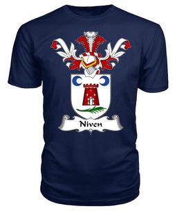 ScotsTee Shop Scottish Niven Coat Of Arms Family Crest Scottish Gentry T Shirt
