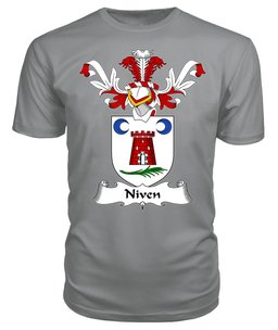 ScotsTee Shop Scottish Niven Coat Of Arms Family Crest Scottish Gentry T Shirt