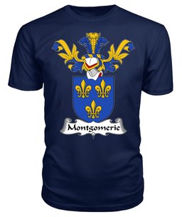 ScotsTee Shop Scottish Montgomerie Coat Of Arms Family Crest Scottish Gentry T Shirt