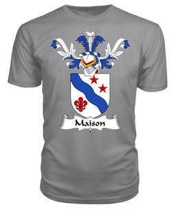 ScotsTee Shop Scottish Maison Coat Of Arms Family Crest Scottish Gentry T Shirt