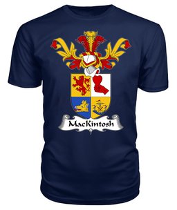 ScotsTee Shop Scottish MacKintosh Coat Of Arms Family Crest Scottish Gentry T Shirt