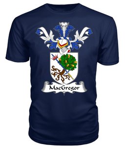 ScotsTee Shop Scottish MacGregor Coat Of Arms Family Crest Scottish Gentry T Shirt