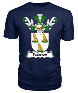 ScotsTee Shop Scottish Paterson Coat Of Arms Family Crest Scottish Gentry T Shirt