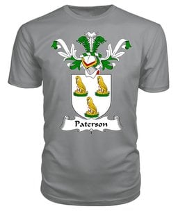ScotsTee Shop Scottish Paterson Coat Of Arms Family Crest Scottish Gentry T Shirt