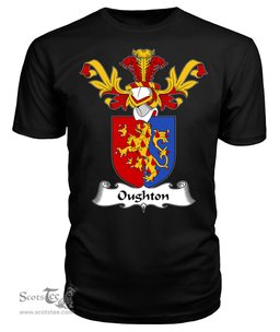 ScotsTee Shop Scottish Oughton Coat Of Arms Family Crest Scottish Gentry T Shirt