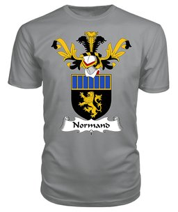 ScotsTee Shop Scottish Normand Coat Of Arms Family Crest Scottish Gentry T Shirt