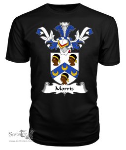 ScotsTee Shop Scottish Morris Coat Of Arms Family Crest Scottish Gentry T Shirt