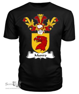 ScotsTee Shop Scottish Munro Coat Of Arms Family Crest Scottish Gentry T Shirt