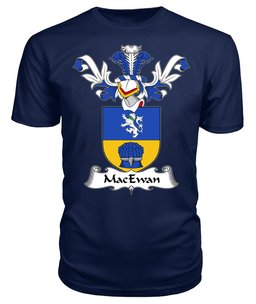 ScotsTee Shop Scottish MacEwan Coat Of Arms Family Crest Scottish Gentry T Shirt