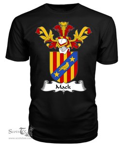 ScotsTee Shop Scottish Mack Coat Of Arms Family Crest Scottish Gentry T Shirt