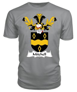 ScotsTee Shop Scottish Mitchell Coat Of Arms Family Crest Scottish Gentry T Shirt