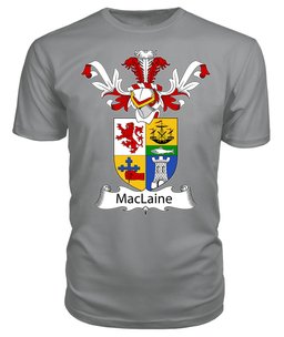 ScotsTee Shop Scottish MacLaine of Lochbuie Coat Of Arms Family Crest Scottish Gentry T Shirt