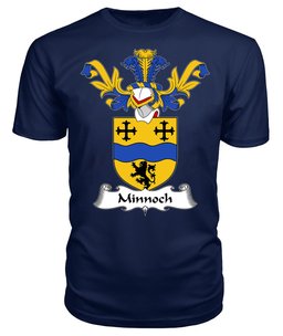 ScotsTee Shop Scottish Minnoch Coat Of Arms Family Crest Scottish Gentry T Shirt