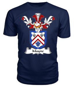 ScotsTee Shop Scottish Mayne Coat Of Arms Family Crest Scottish Gentry T Shirt