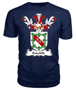 ScotsTee Shop Scottish Radcliffe Coat Of Arms Family Crest Scottish Gentry T Shirt