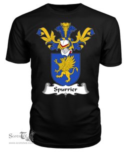 ScotsTee Shop Scottish Spurrier Coat Of Arms Family Crest Scottish Gentry T Shirt