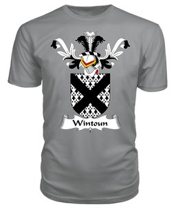 ScotsTee Shop Scottish Wintoun Coat Of Arms Family Crest Scottish Gentry T Shirt